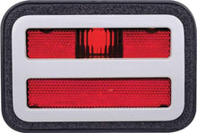 1971 Dodge Charger, R/T, Super Bee, 500; Front Side Marker Assembly; Red; with Bezel