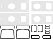 1965 Dodge Coronet 500; Tail Lamp Gasket Set; Except 400, Base Models
