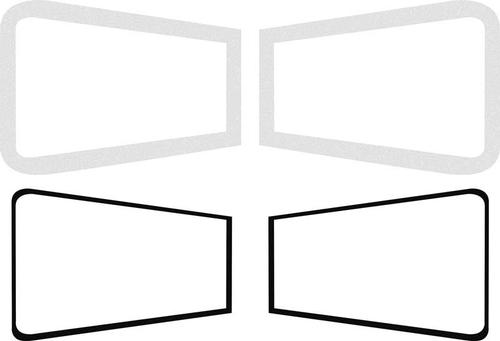 1966 Dodge Coronet; Tail Lamp Gasket Set; Set Of 4