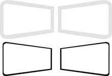 1966 Dodge Coronet; Tail Lamp Gasket Set; Set Of 4