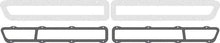 1969 Dodge Coronet, Super Bee; Tail Lamp Gasket Set; Except R/T, 500 Models