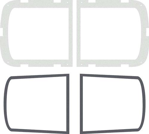 1968 GTX, Road Runner, Satellote; Tail Lamp Gasket Set; 4 Piece Set