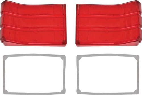 1966 Belvedere Tail Lamp Lenses with Gaskets
