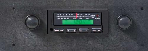 1968-69 Mopar B-Body - Am/Fm Radio With Black Face (200 Watt)