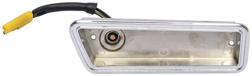 1970 Dodge Charger Front Side Marker Bezels; Pair