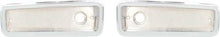 1970 Dodge Charger Rear Side Marker Bezels; Pair