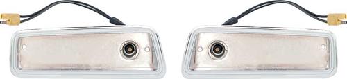 1970 Dodge Coronet Front Side Marker Bezels