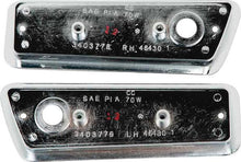 1970 Dodge Coronet Front Side Marker Bezels