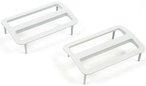 1971 Dodge Charger Rear Side Marker Bezels; Pair