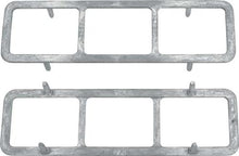 1971 Plymouth B-Body Side Marker Bezels; Front or Rear; Pair