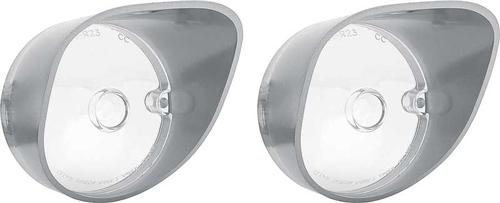 1971 Plymouth B-Body Parking Lamp Lenses; Clear; Pair