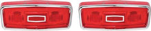 1964 Plymouth Belvedere / Savoy Tail Lamp Lens; with Gaskets; Pair