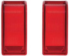 1965 Dodge Coronet; Tail Lamp Lenses; with Gaskets; Pair