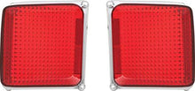 1969 Road Runner / Satellite Tail Lamp Lenses; with Gaskets; Pair