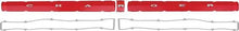 1966-67 Dodge Charger Tail Lamp Lens Set; 3 Piece Set