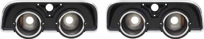 1968 Dodge Charger Tail Lamp Housings; Pair