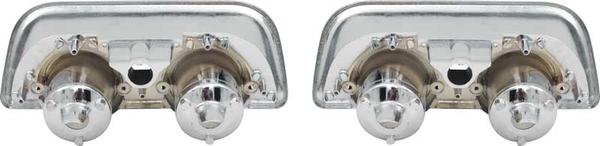1968 Dodge Charger Tail Lamp Housings; Pair