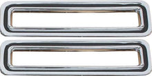 1963 Dodge 330 / 440 Tail Lamp Bezels; Pair