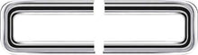 1966-67 Dodge Charger; Tail Lamp Bezels; Pair