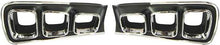 1968 Coronet R/T Tail Lamp Bezels; Pair