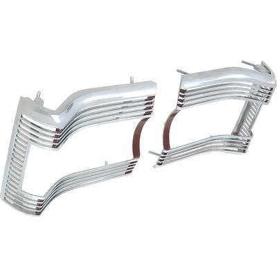 1967 Plymouth GTX, Satellite; Tail Lamp Bezels; Red Inner Section; Pair