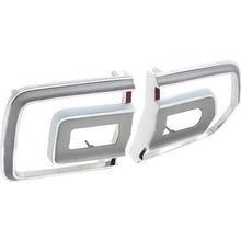 1968 Plymouth GTX; Tail Lamp Bezels; with Hardware; Die-Cast; RH & LH; Pair; Dark Argent