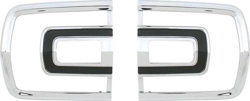 1968 Plymouth Road Runner Tail Lamp Bezels; Pair