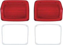 1965 Plymouth Belvedere Tail Lamp Lens; without Trim; Pair