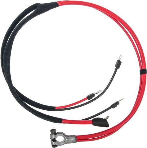 1968 Mopar B-Body Positive Battery Cable - Big Block With Split Starter Lug