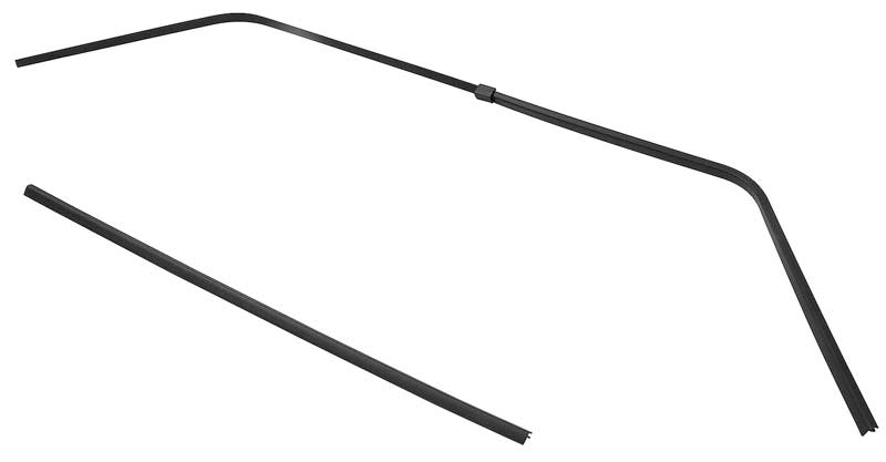 MB2806 - 1968-70 Dodge Charger (Except Daytona or 500); Interior Rear Window Trim; 4 Piece Set