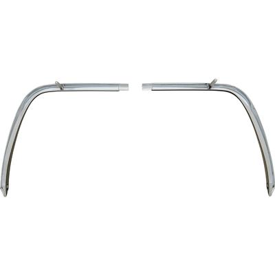 1969 Dodge Charger; Tail Lamp Panel End Trim; Pair