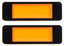 1968-69 Charger Hood Mounted Turn Signal Lens ; Pair