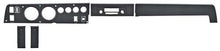 1970 Mopar B-Body Rallye Dash Bezel Set; without AC;  AM/FM Radio; 5 Piece Set
