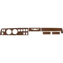 1970 Mopar B-Body Woodgrain Rallye Dash Bezel Set; w/o AC;  AM/FM; 5 Piece Set