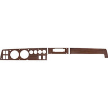 1969 Rallye Dash Bezel Set ; Woodgrain; with AC, AM, 8 Track; 3 Piece set
