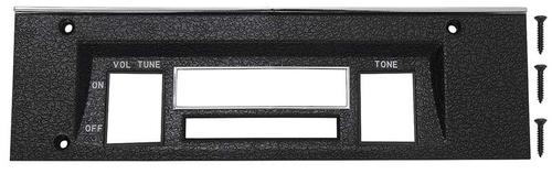 1969 Dodge Charger; Radio Face Plate; with Rallye Dash