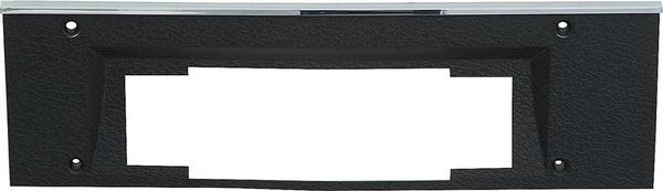 1970 Mopar B-Body Rallye Dash Radio Face Plate; with AM / 8 Track
