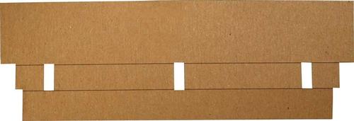 1968-70 Mopar B-Body Cardboard AC Light Reflector Shroud