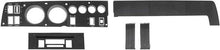 1968 Mopar B-Body Rallye Dash Bezel Set; without AC; with AM / FM; 5 Piece Set