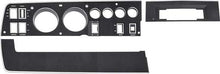 1968 Mopar B-Body Rallye Dash Bezel Set; with AC; with AM / 8 Track; 3 Piece Set