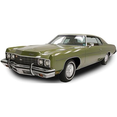 MCA00005 - 1973 Impala; Caprice; Body Side Molding Set; 2-Door Hardtop or Convertible; Bright Finished Aluminum; 6 Piece