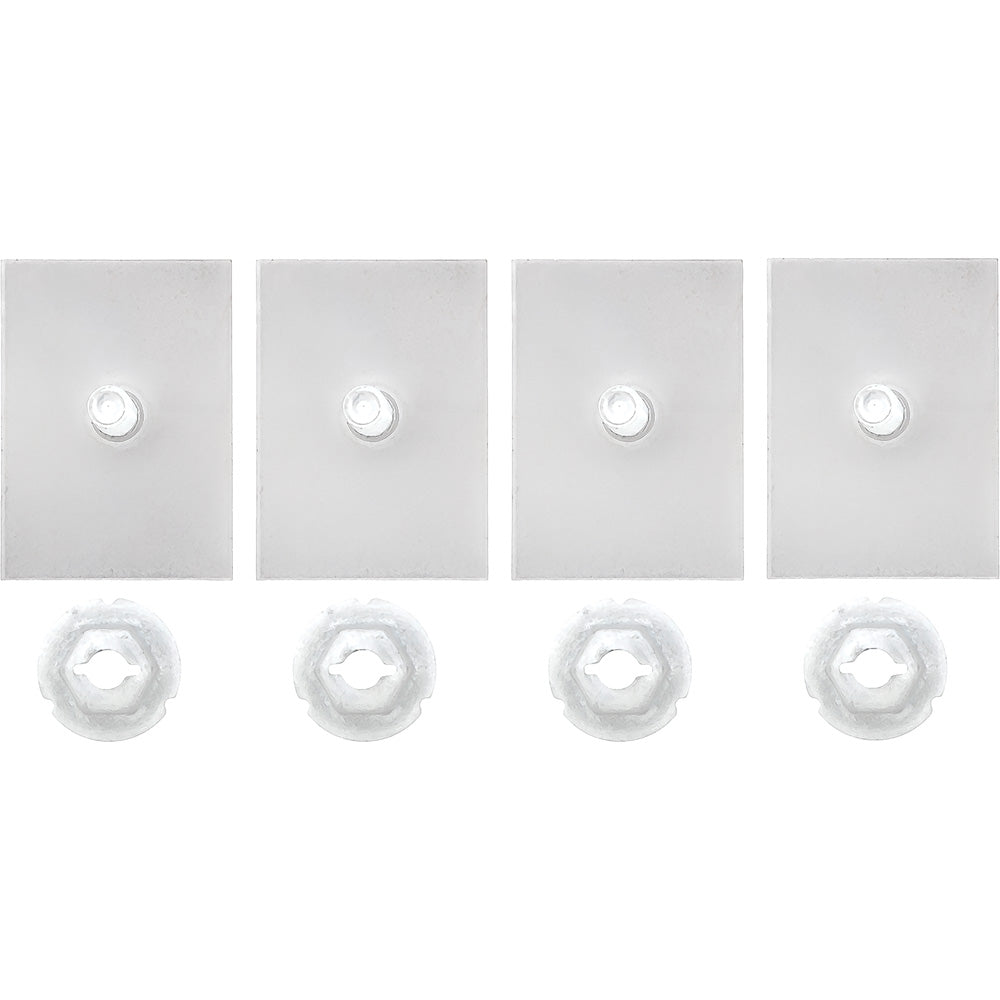 MCA00017 - 1975-76 Impala; Caprice; Front Fender Side Molding Clip Kit; 4 Piece Kit