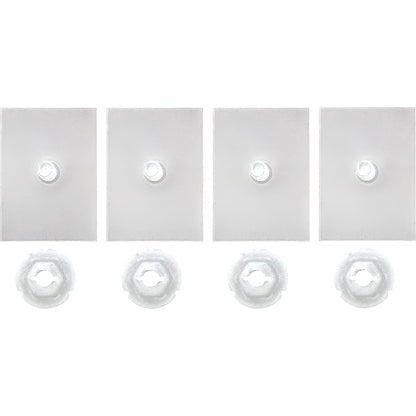 MCA00017 - 1975-76 Impala; Caprice; Front Fender Side Molding Clip Kit; 4 Piece Kit