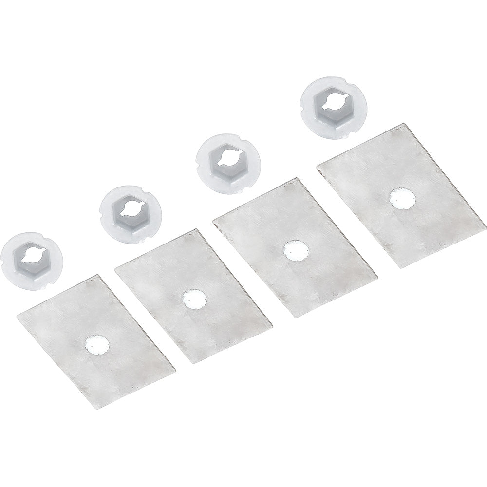 MCA00017 - 1975-76 Impala; Caprice; Front Fender Side Molding Clip Kit; 4 Piece Kit