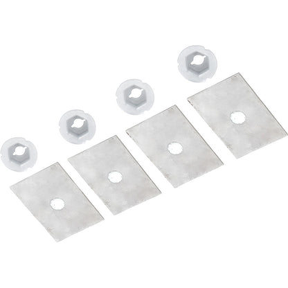 MCA00017 - 1975-76 Impala; Caprice; Front Fender Side Molding Clip Kit; 4 Piece Kit