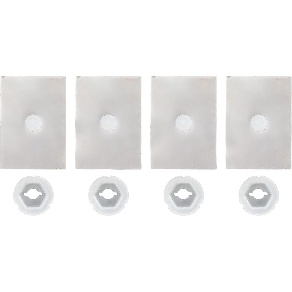 MCA00017 - 1975-76 Impala; Caprice; Front Fender Side Molding Clip Kit; 4 Piece Kit