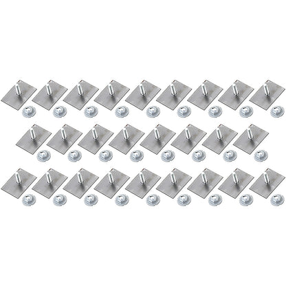 MCA00018 - 1975-76 Impala; Caprice; Heavy Duty Body Side Molding Clip Kit; 2-Door Hardtop or Convertible; 26 Piece Kit