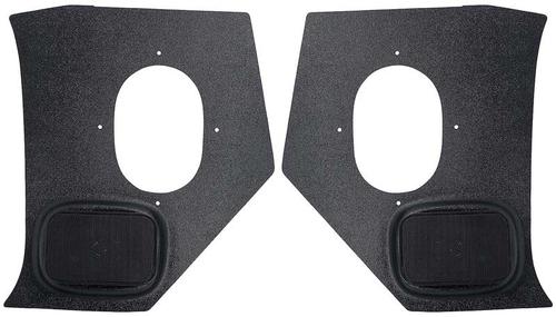 1958 Full Size Chevrolet Kick Panels With 4" X 6" 60 Watt Speakers