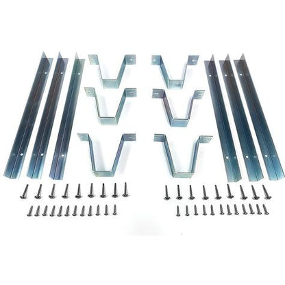 MCK5037 - 1969-72 Chevrolet Blazer, GMC Jimmy; Rear Quarter Trim Mounting Bracket Set; w/Hardware