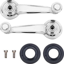 1967 Dodge, Plymouth A & B Models; Window Crank Handle Set; with Hardware; Pair